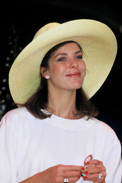 Au concours de Bouquets au Garden Club de Monaco, mai 1985