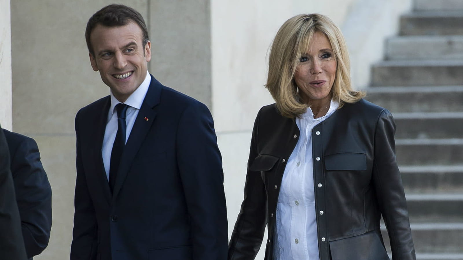 Brigitte Macron le 15 avril 2018