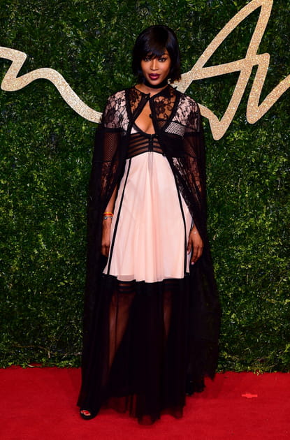 Naomi Campbell aux British Fashion Awards 2015