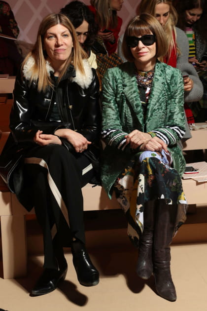 Virginia Smith et Anna Wintour