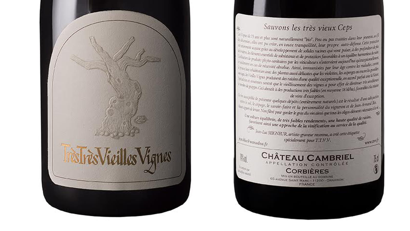 Vin Carignan 1920 de Très Très Vieilles Vignes