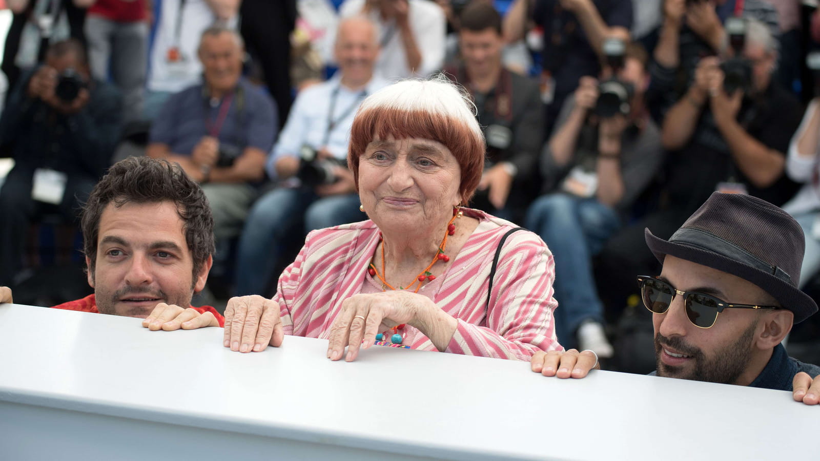 Matthieu Chedid, Agnès Varda et JR