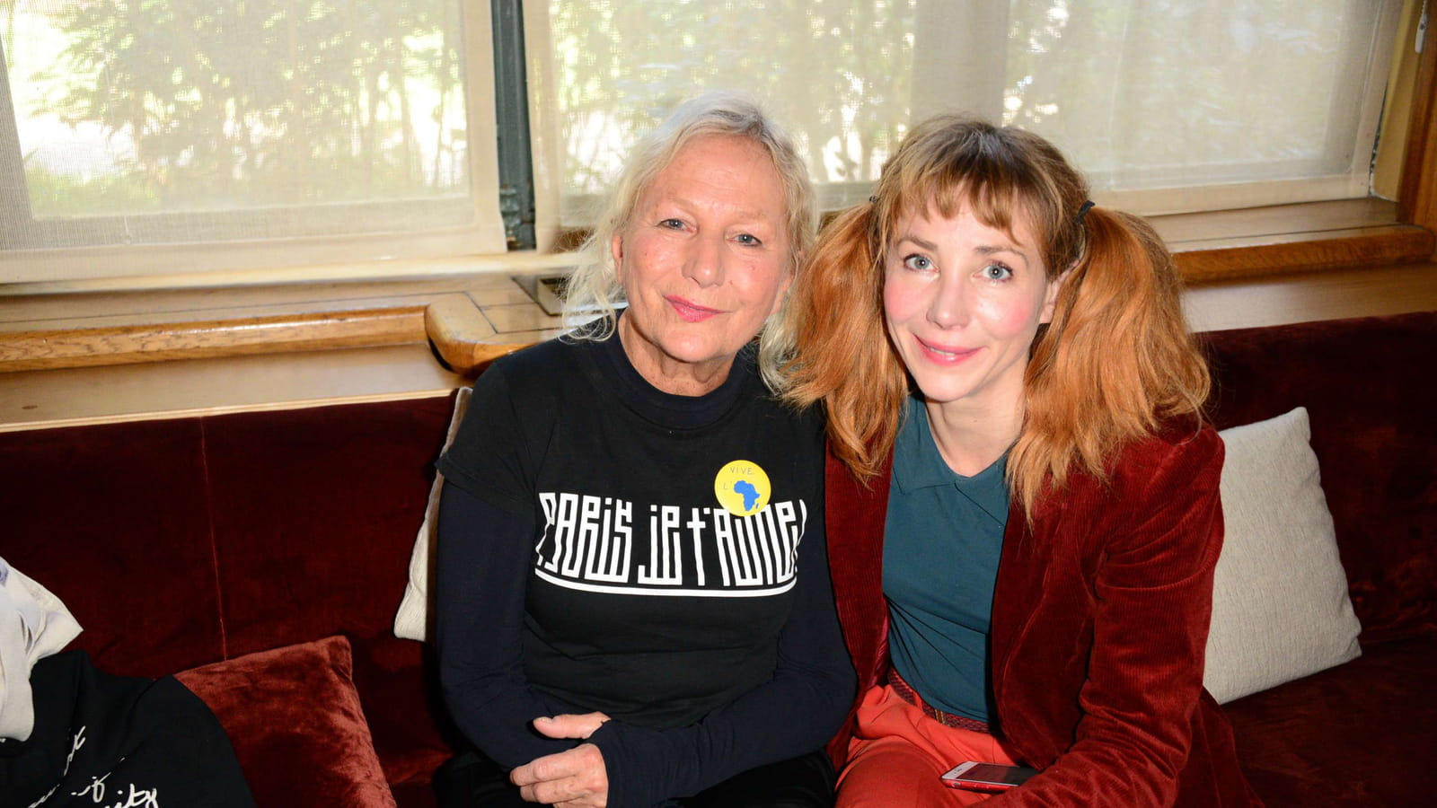 Agnès b. et Julie Depardieu