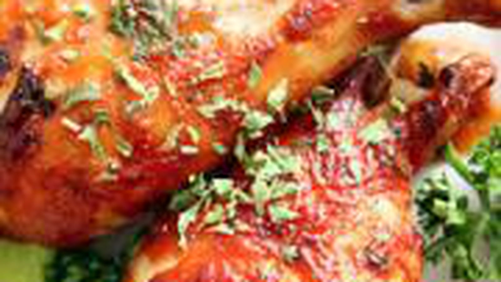 Pilons de poulet au ketchup et au piment de cayenne