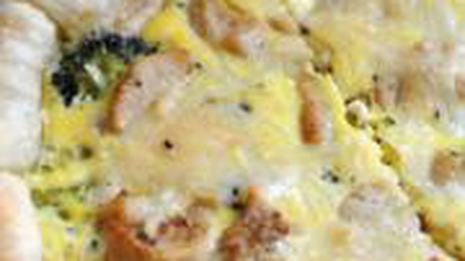 Quiche au poulet au curry et brocolis