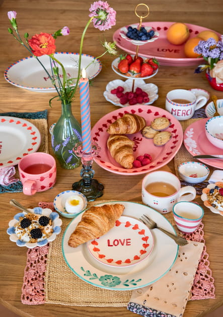 Une collection de vaisselle joyeuse pour &eacute;gayer tous les moments &agrave; table