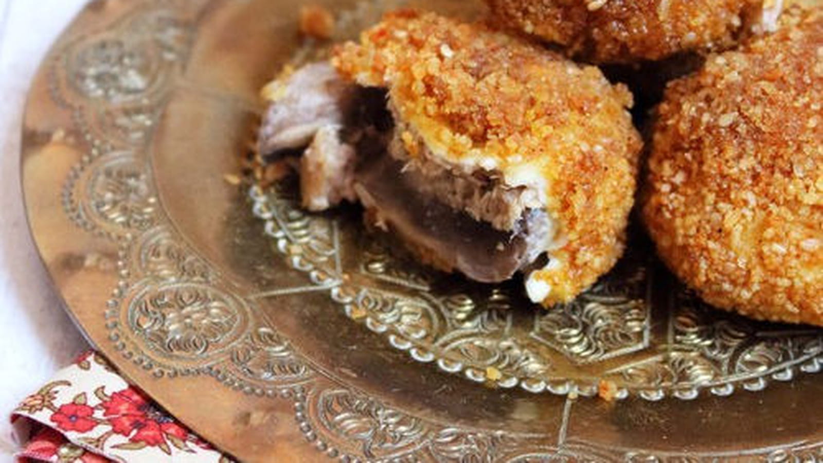 Bouchées apéritives aux champignons et thon