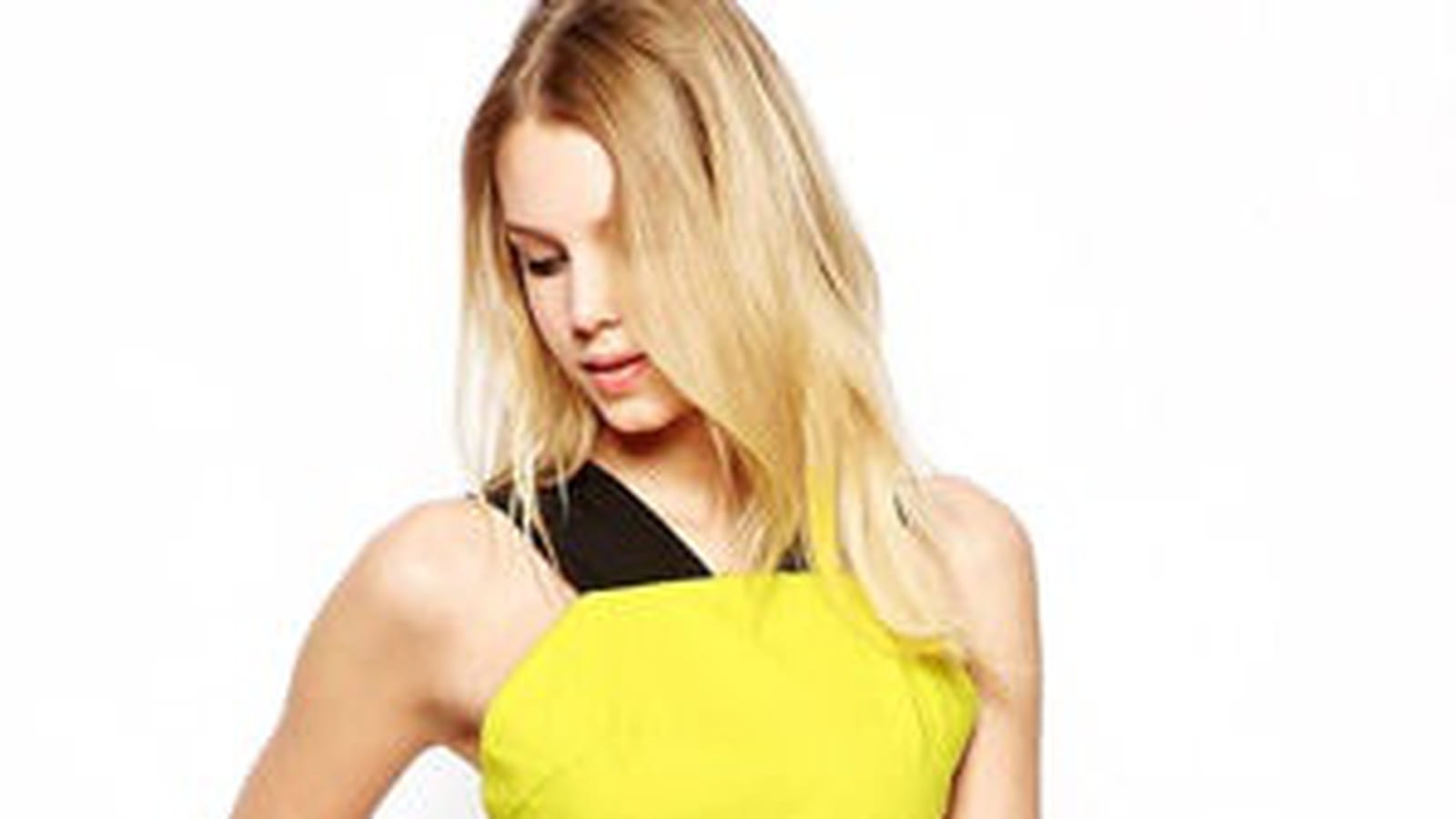 Robe bicolore de Asos
