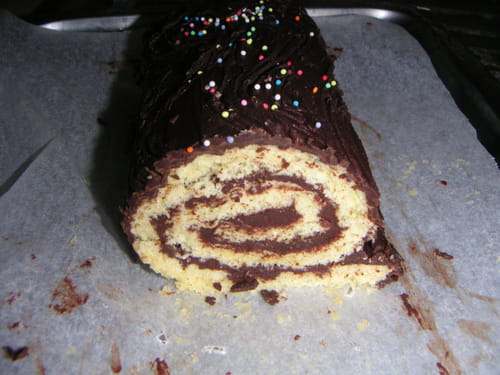Gâteau roulé au chocolat : la recette facile