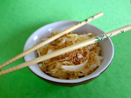 Salade de chou à la japonaise