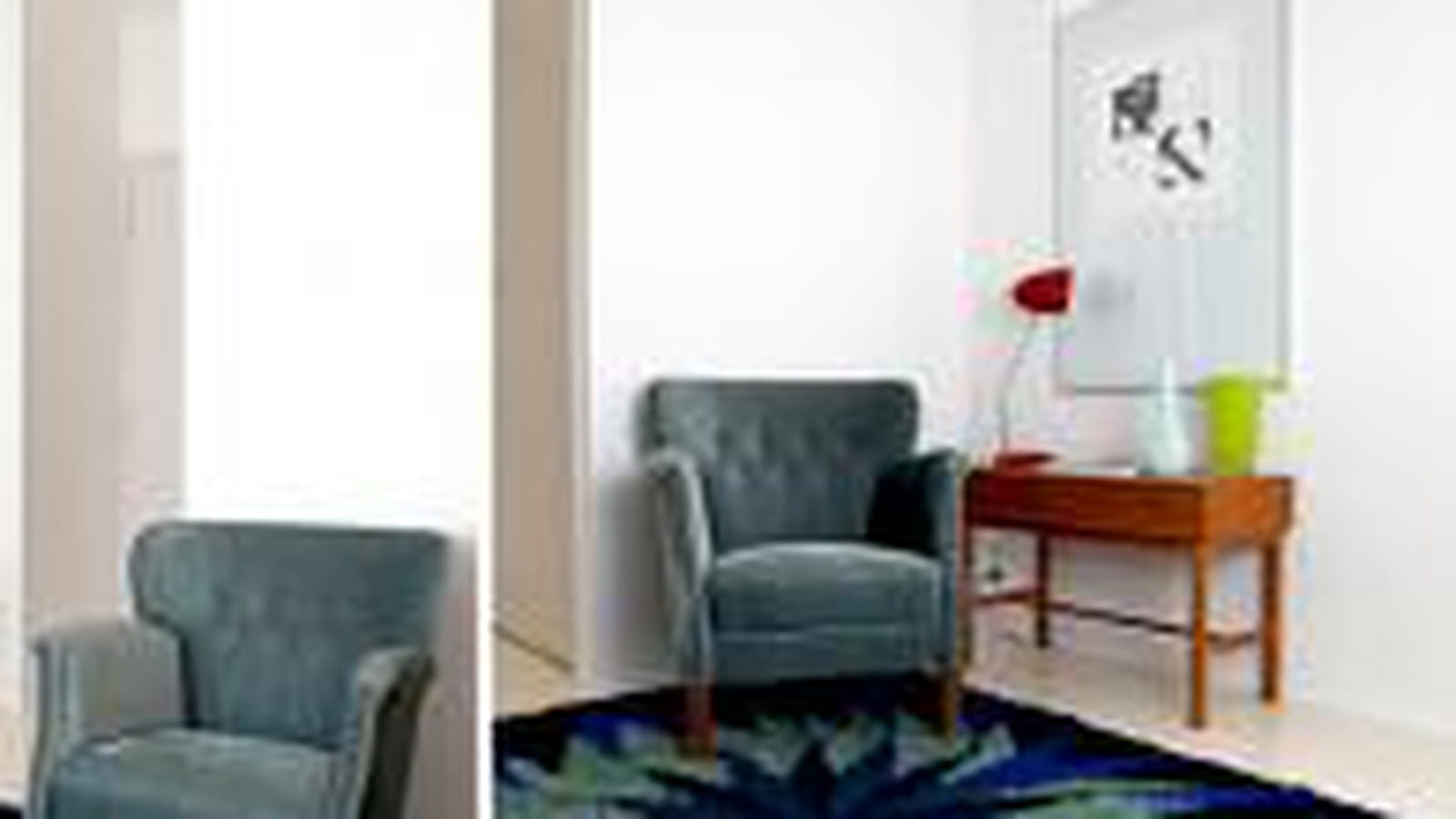 Chambre bleue