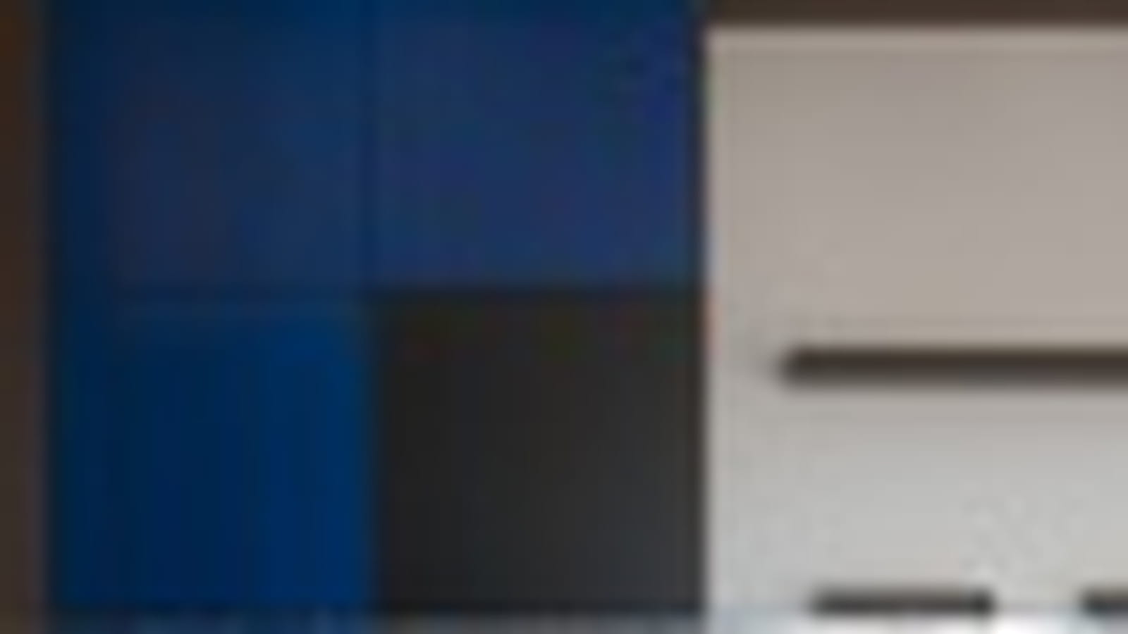 Une cuisine façon Mondrian