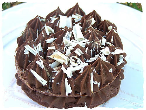 Dacquoise chocolat-café