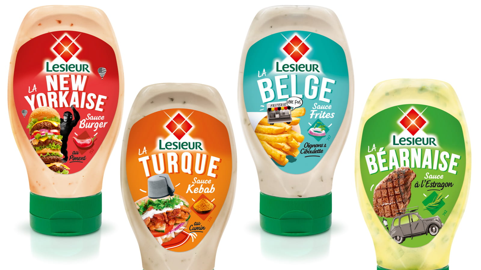 Les nouvelles sauces de Lesieur