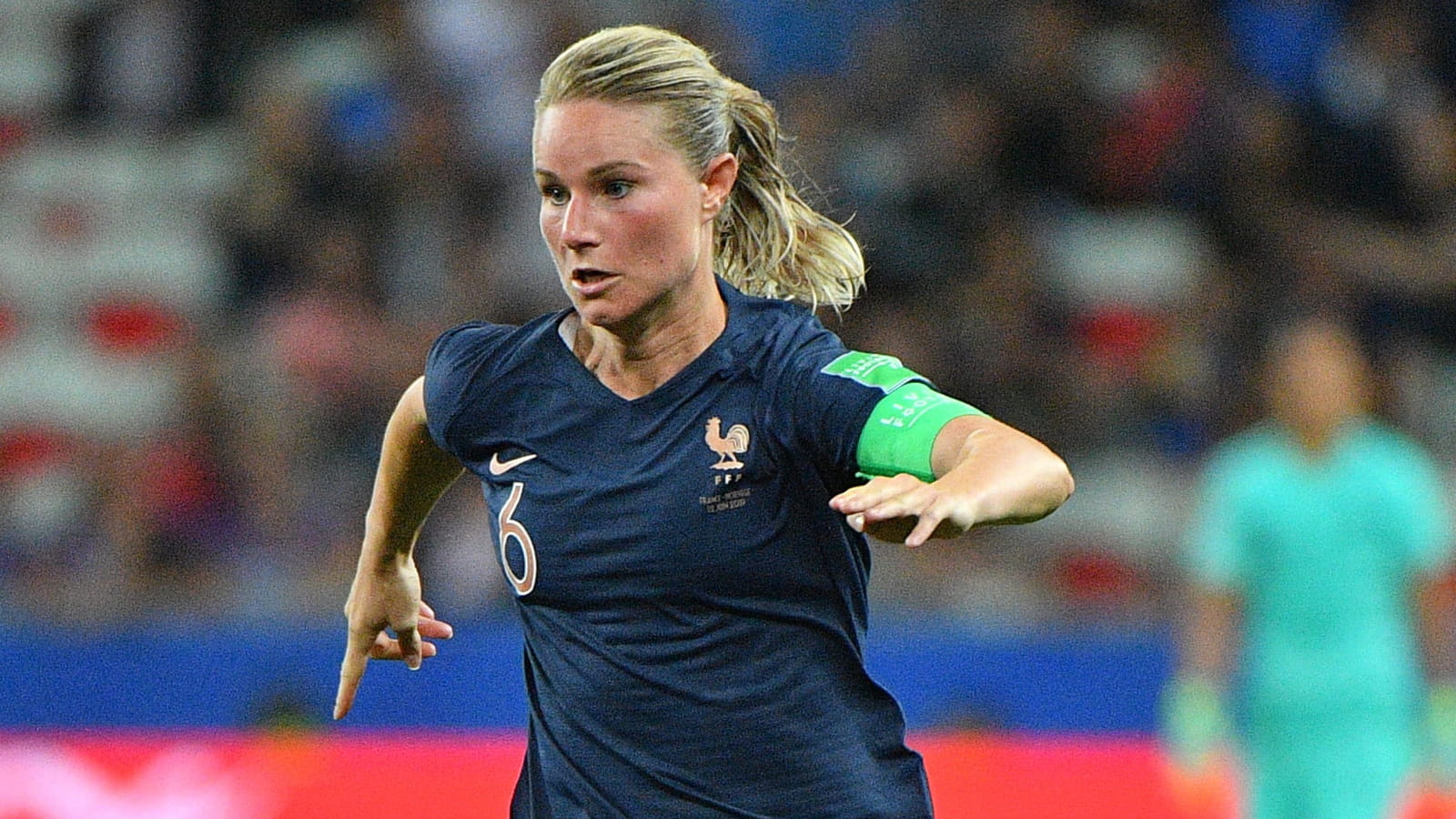 Amandine Henry lors de la Coupe du Monde 2019