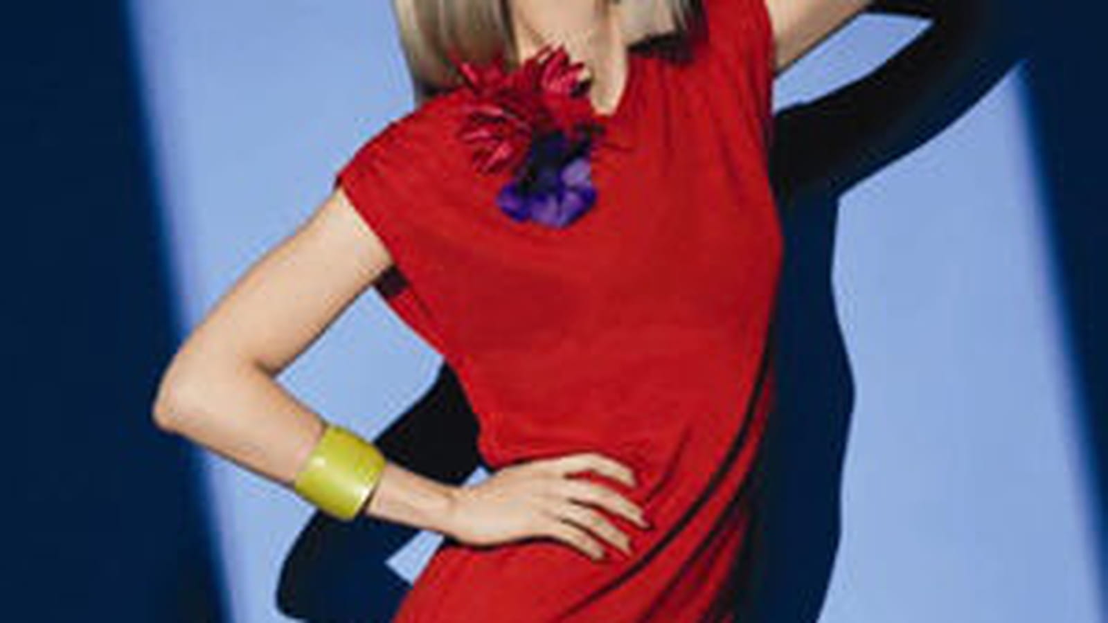 Robe rouge de Monoprix