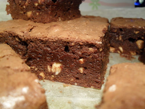 Brownies aux éclats de noix de cajou