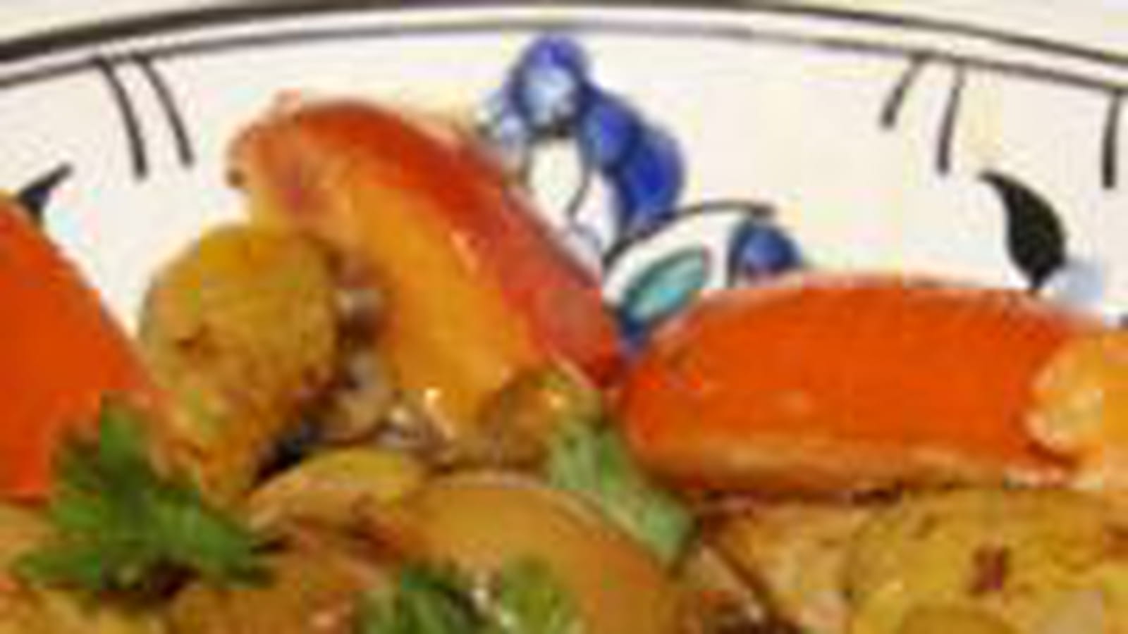 Tajine de poulet au Kaki