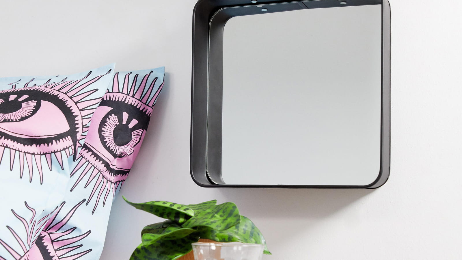 Miroir carré minimaliste ASOS Supply