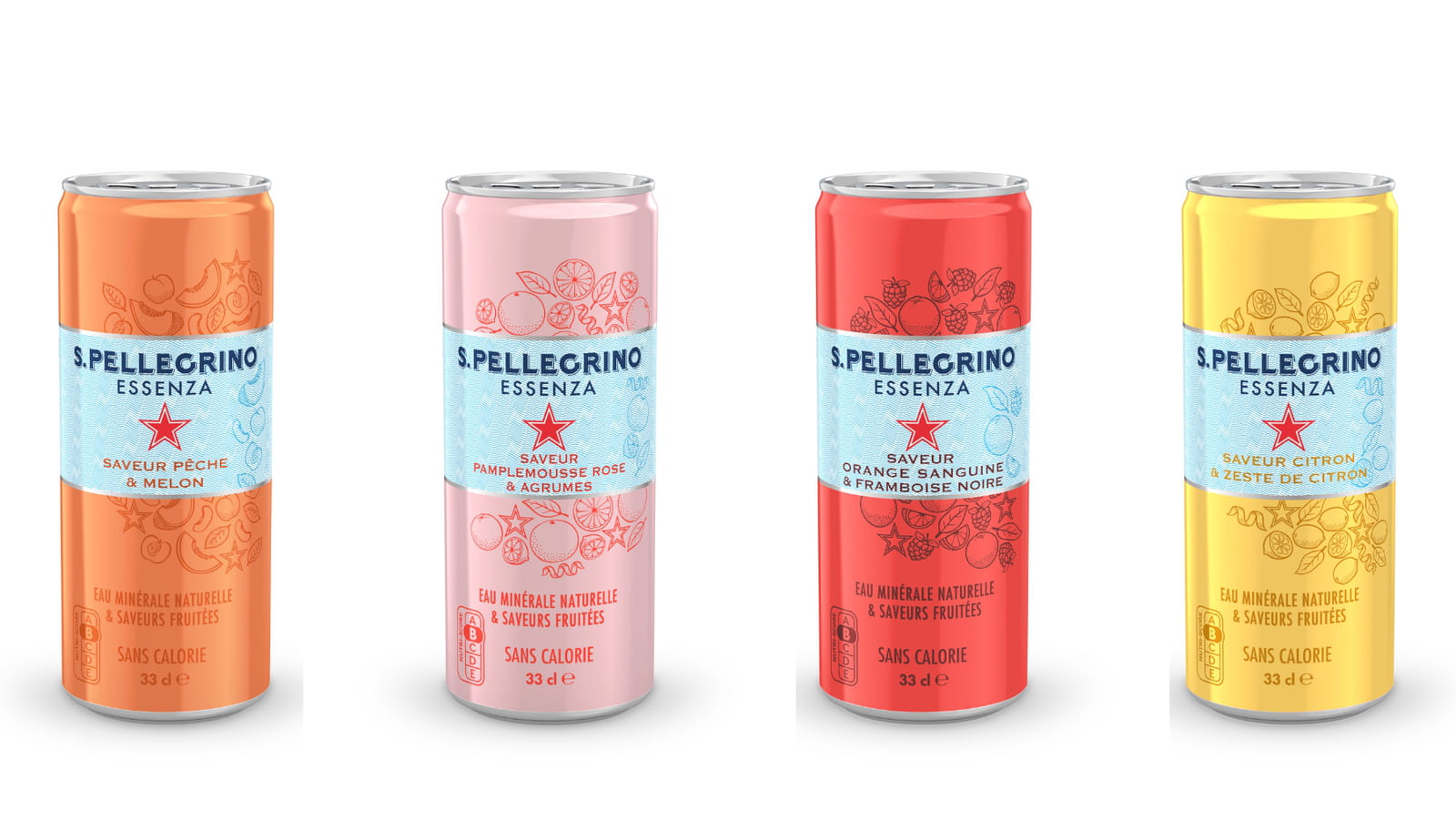 Les eaux pétillantes aromatisées de San Pellegrino