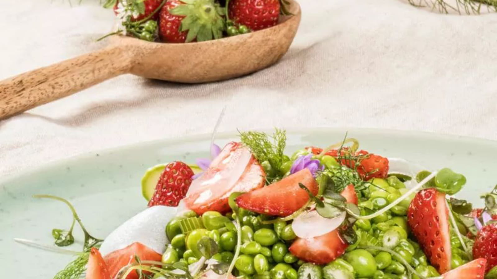 Petits pois aux herbes façon Alain Passard