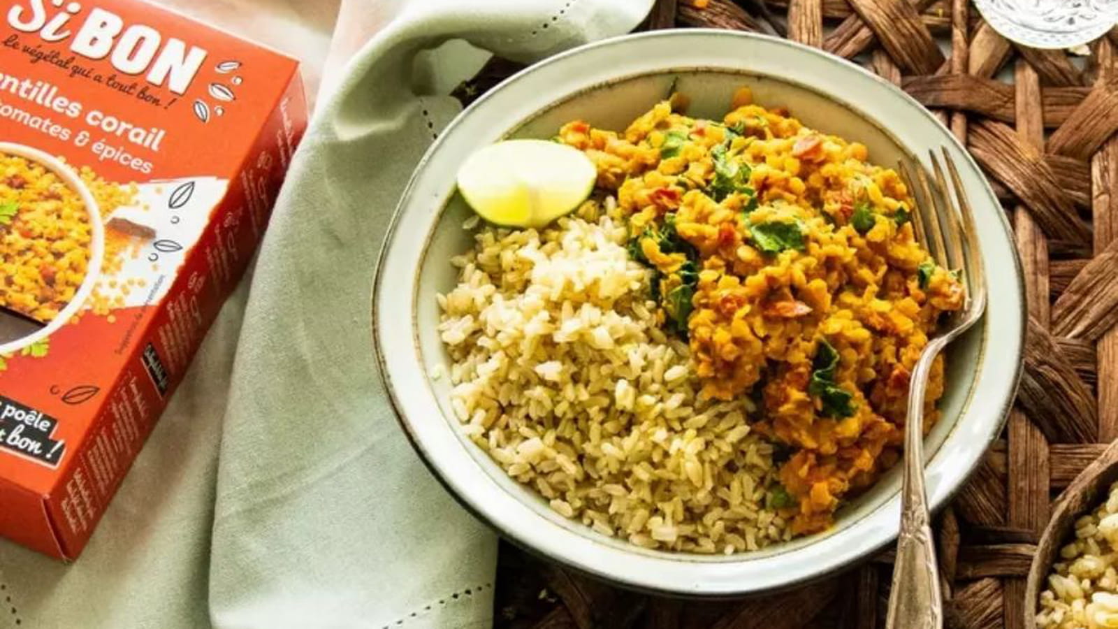 Dhal de lentilles corail