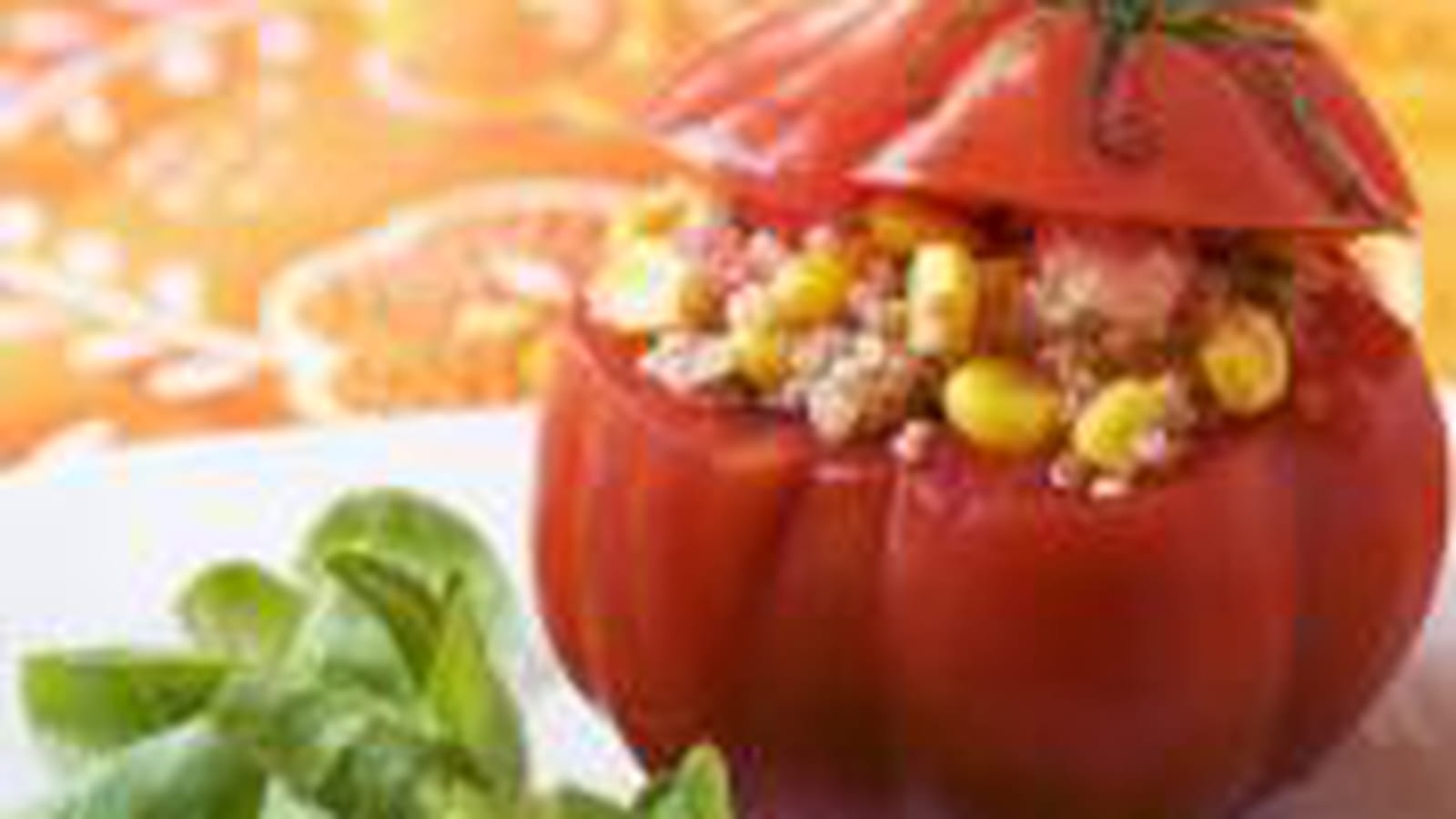 Tomate farcie au quinoa