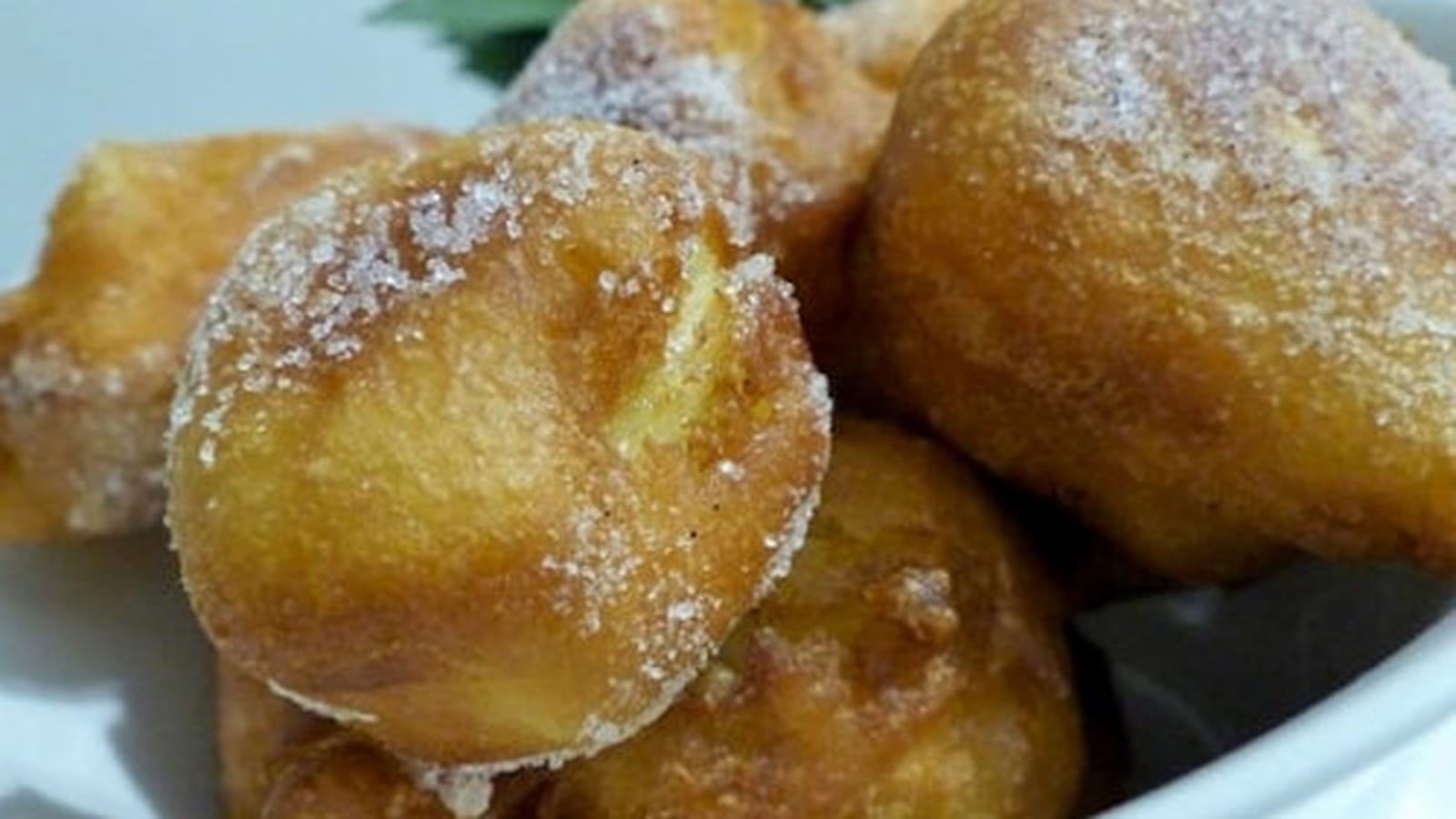 Beignets d'ananas à la vanille