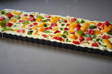 Tarte aux poivrons façon Tchouchouka : Etape 5