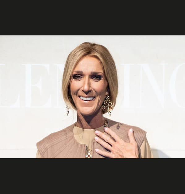 C&eacute;line Dion, pimpante avec son carr&eacute; chic