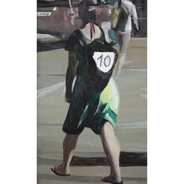 Huile sur toile, Marc Desgrandchamps