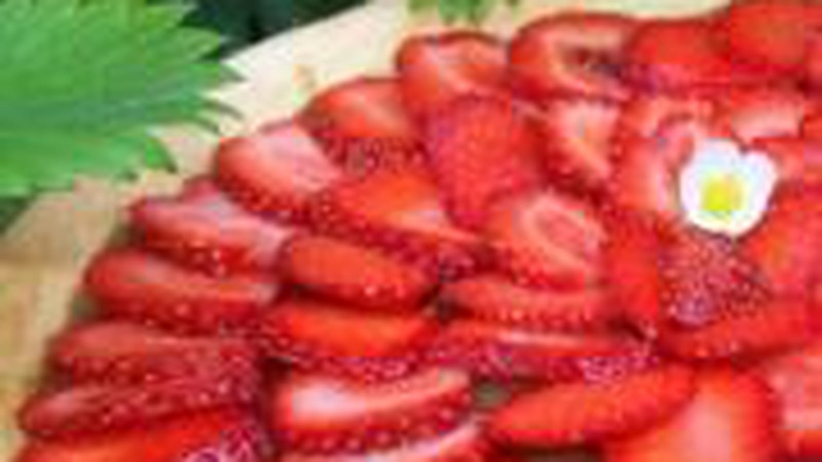 Tarte fraise rhubarbe