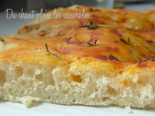 Focaccia maison moelleuse