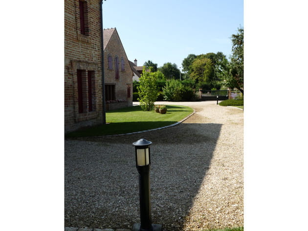 L'entr&eacute;e du jardin