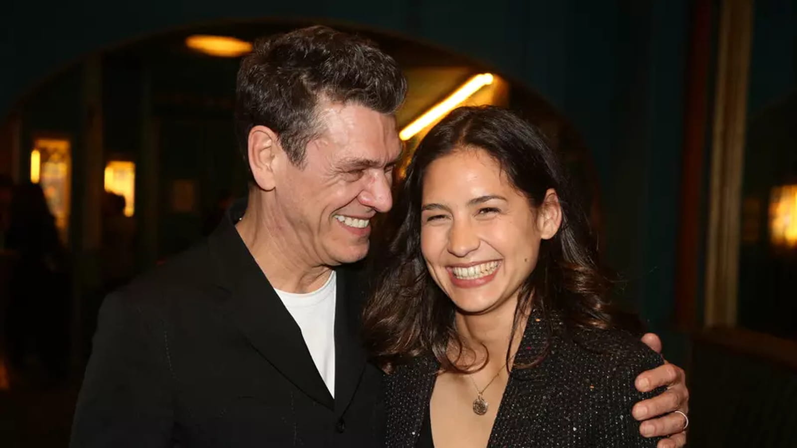 Marc Lavoine et Line Papin 