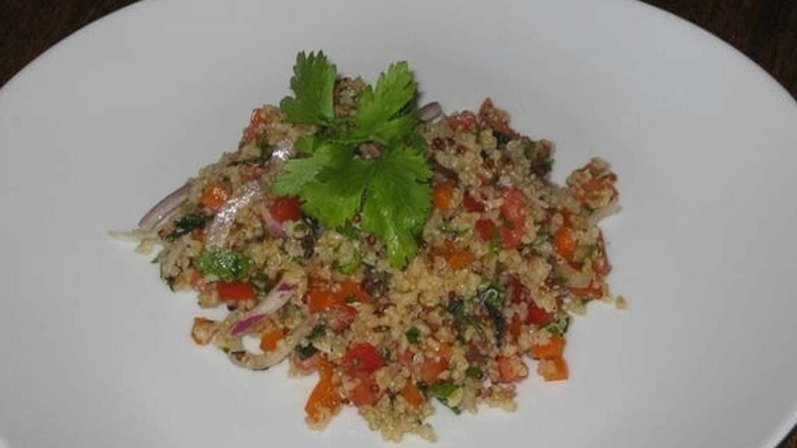 Salade de boulgour aux herbes fraîches