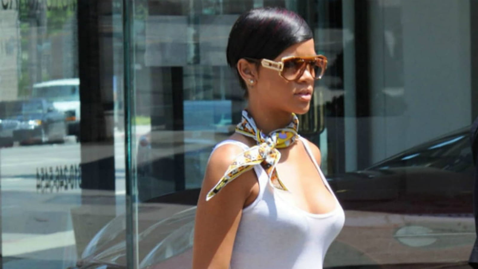 Rihanna le 26 août 2008