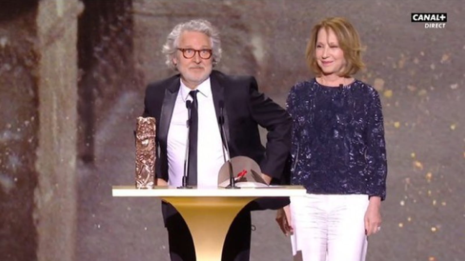 Nicolas Marié et Nathalie Baye