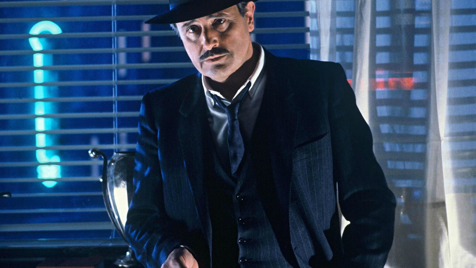 Sur le tournage du téléfilm "Série Noire" (1986)