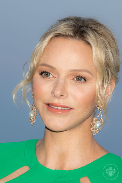 La princesse Charl&egrave;ne rayonnante