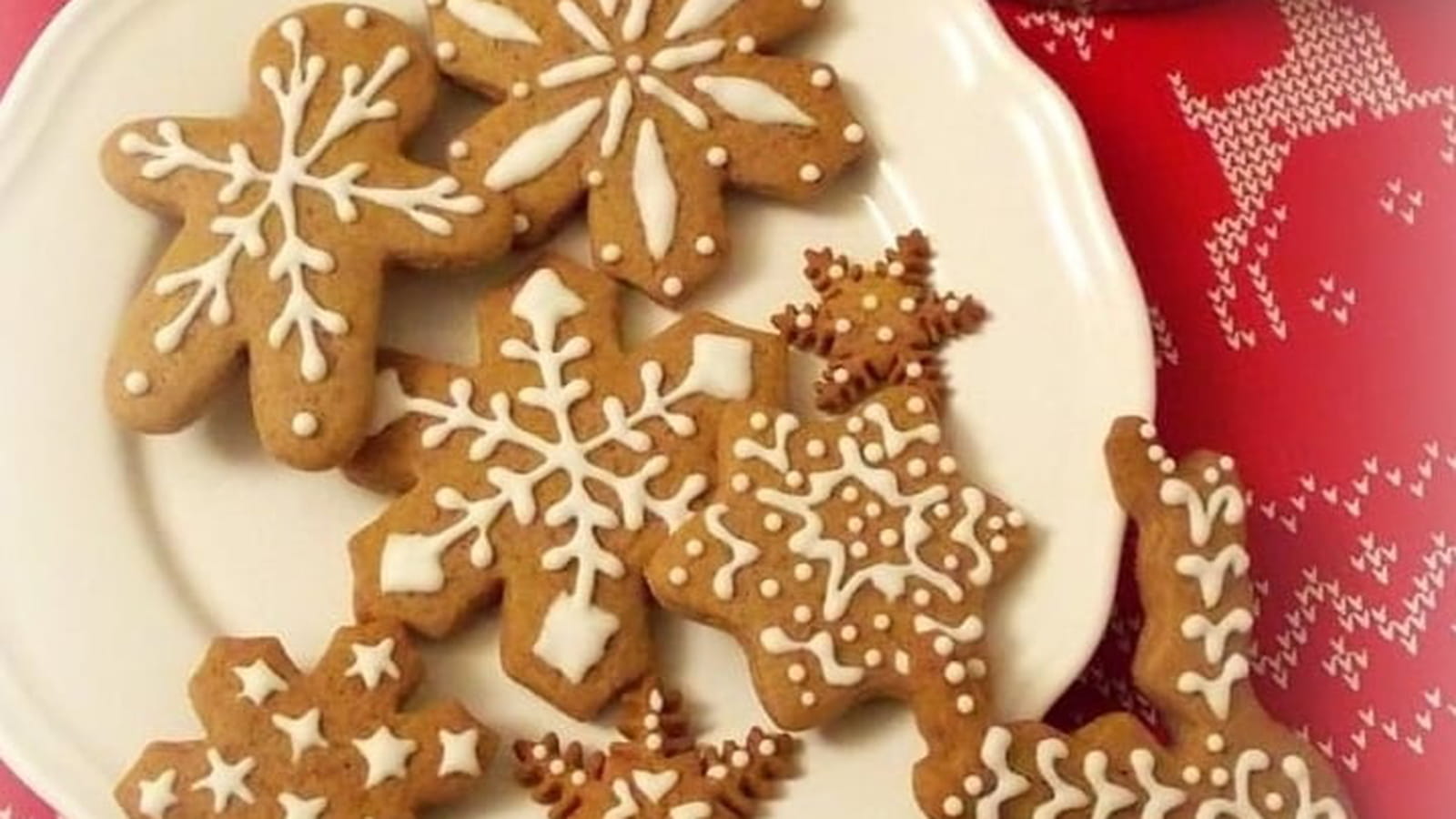 Biscuits de Noël en pain d'épices