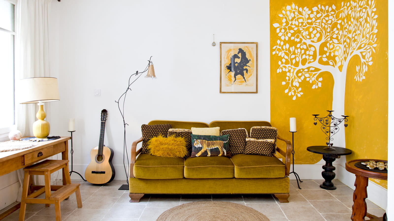 Arbre en peinture 