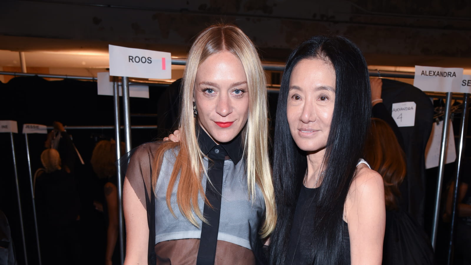 Chloë Sevigny et Vera Wang