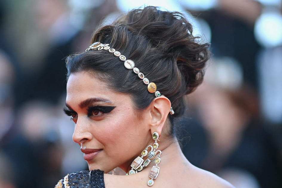 L'eyeliner XXL de Deepika Padukone