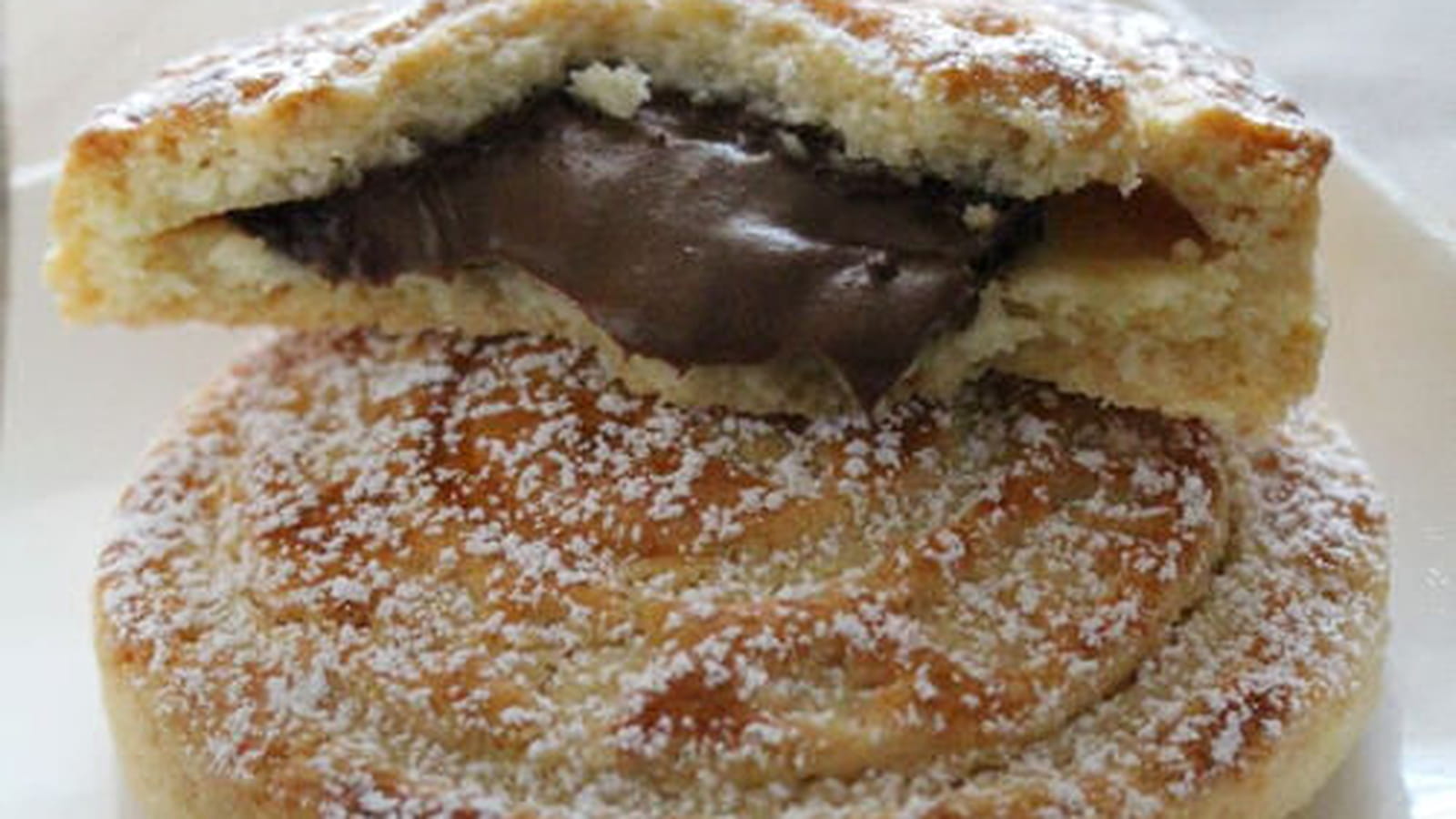 Sablés fourrés à la pâte à tartiner
