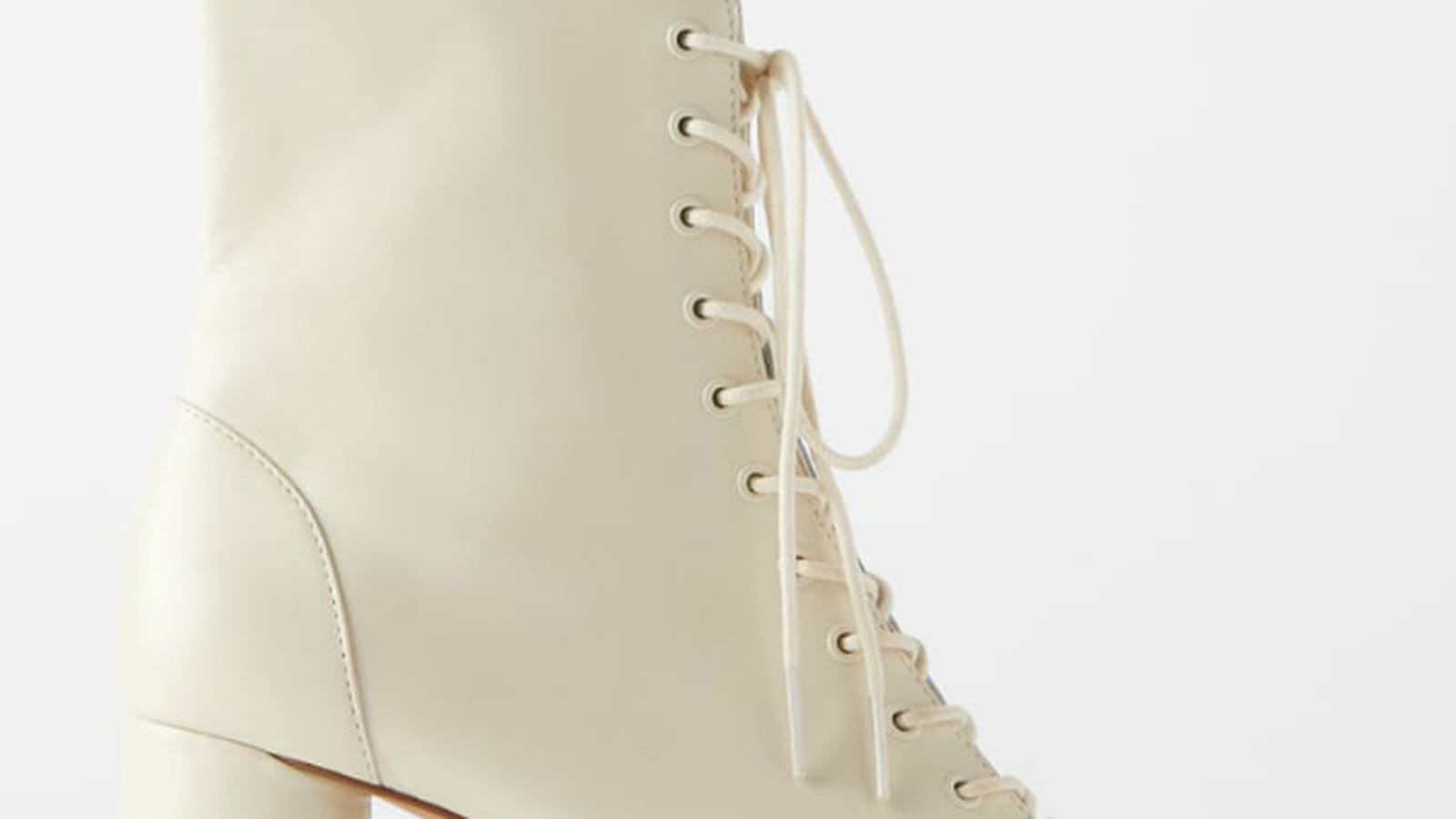 Bottines lacées