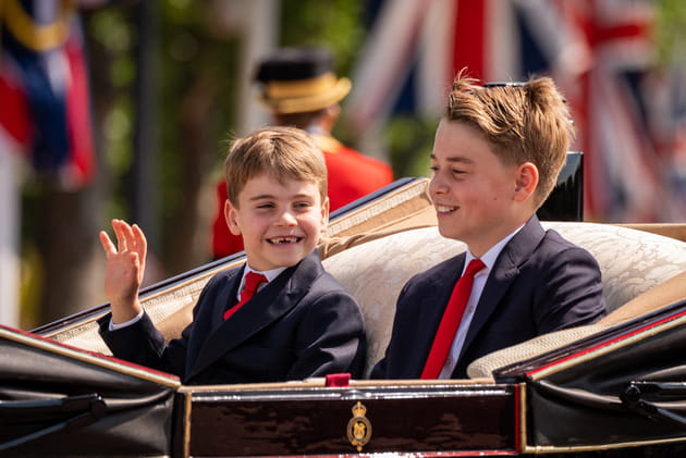 Le prince Louis, tout sourire, était dans son élément au défilé Trooping the Colour !