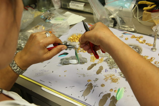 L'assemblage des bijoux