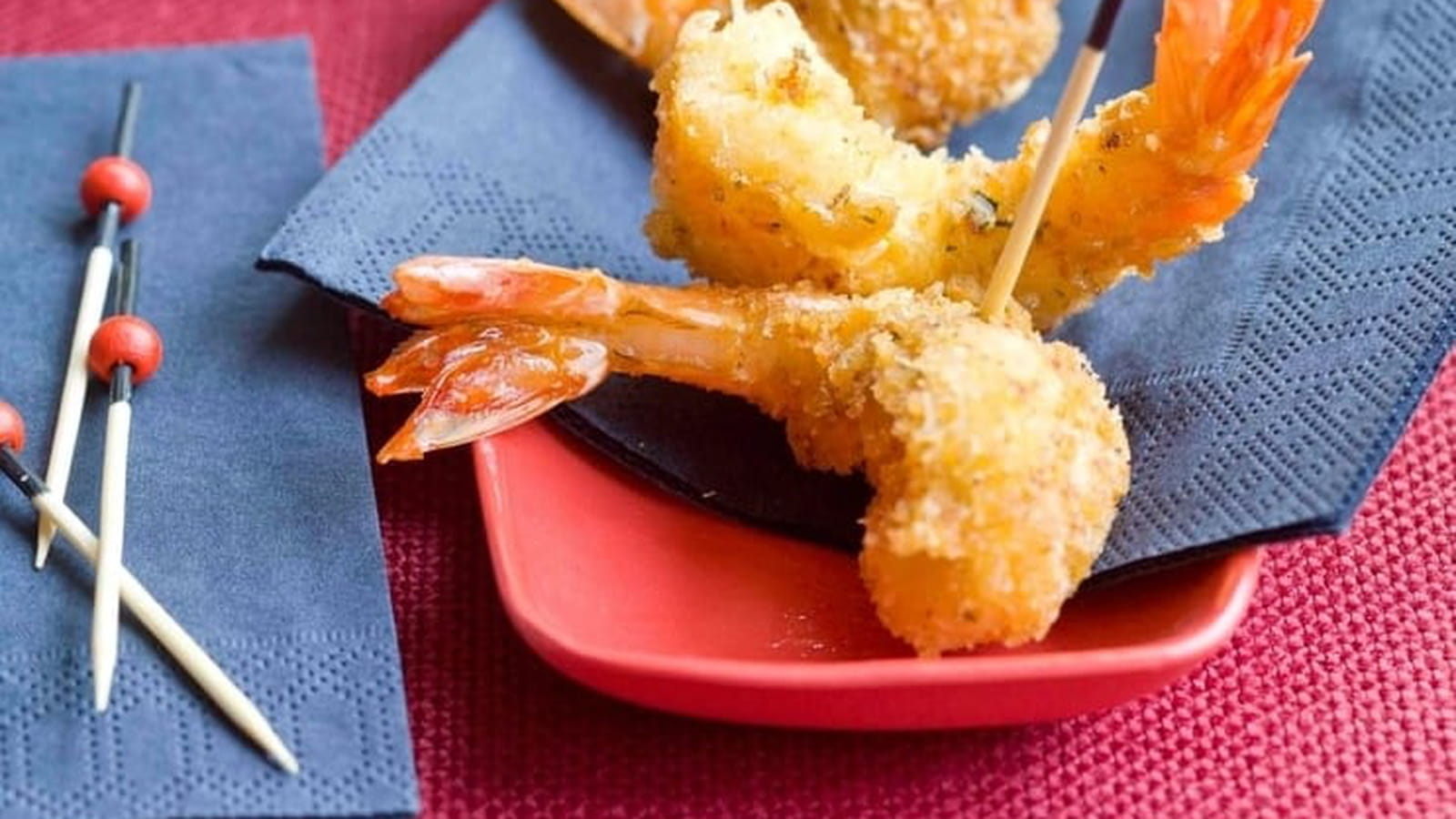 Crevettes panées