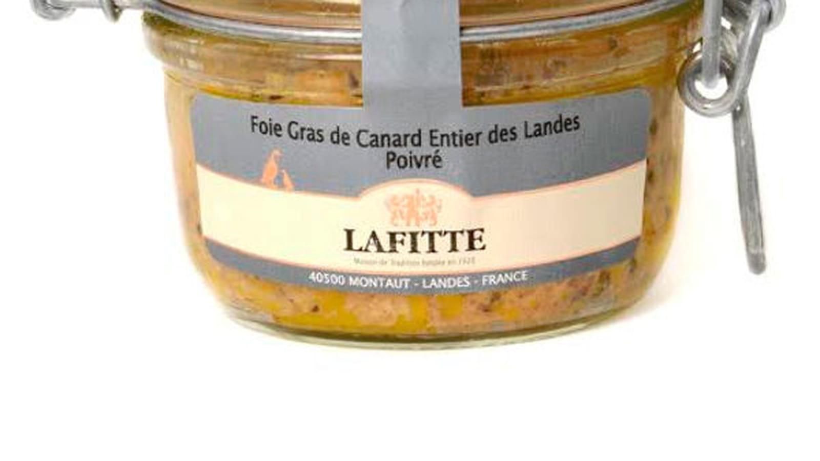 Foie gras de canard entier des Landes Poivré de Maison Lafitte